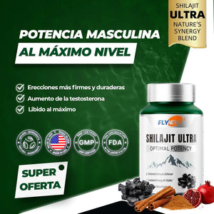 Shilajit Ultra – Potencia, Aumenta Testosterona, Energía y Vitalidad.